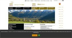 Desktop Screenshot of gemeinde.mals.bz.it
